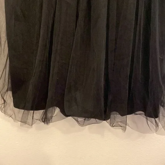 Black and Gold Party Dress Size Large - Picture 5 of 9